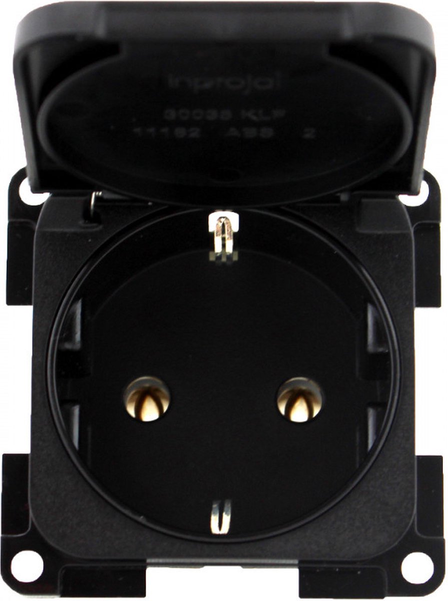 Presto Contactdoos 230V Inbouw S-30.000 Zwart