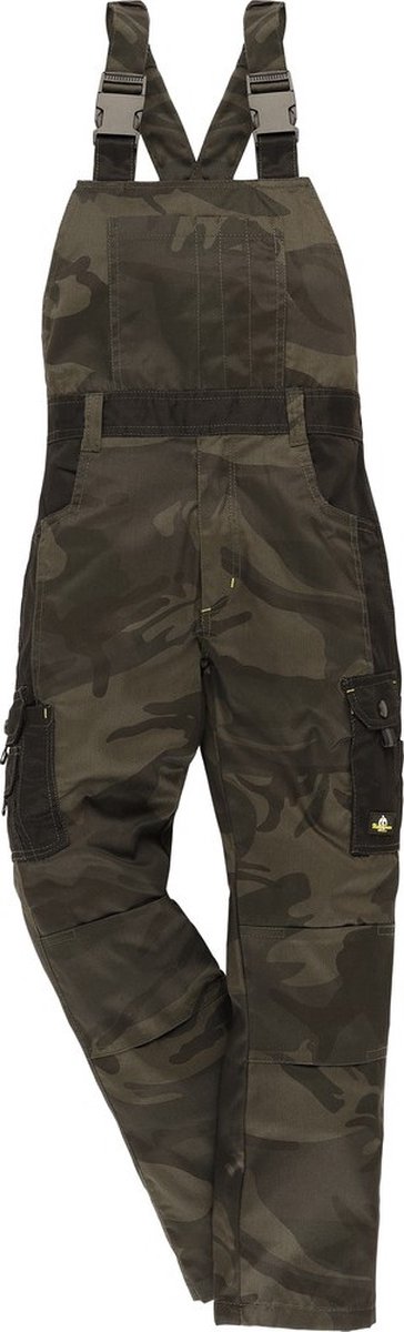 Uncle Sam Arbeit-broek Oliv Camouflage/Zwart