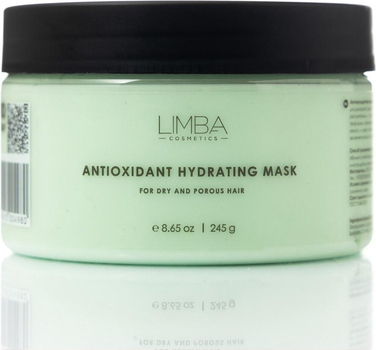 Limba Cosmetics – Home Line – Antioxidant Hydrating Mask – Masker voor droog en poreus haar – 245 g