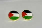 Épinglette du drapeau palestinien autour | Épingle palestinienne | Épingle de liberté
