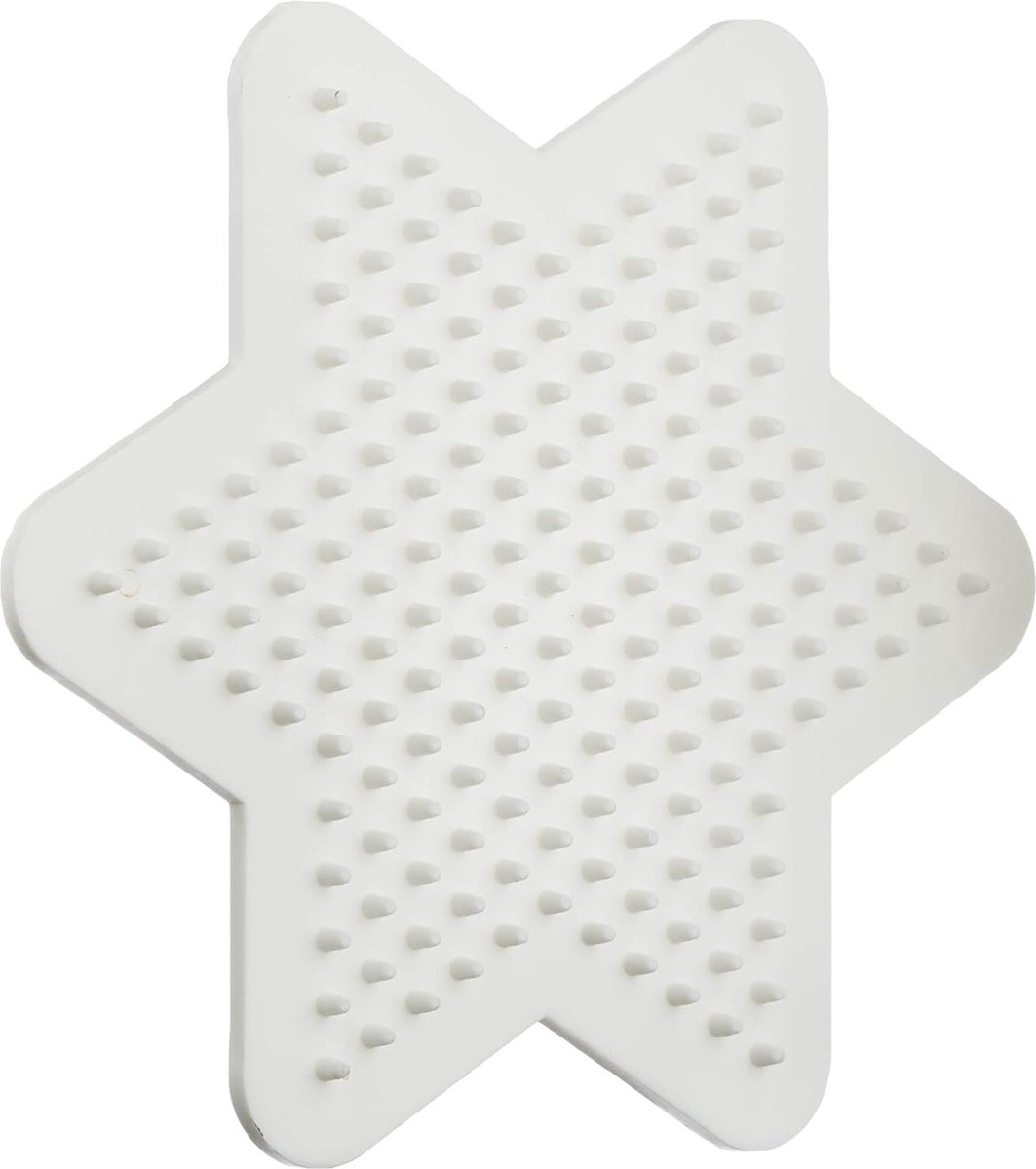 Hama midi STER / KERSTSTER strijkkralen vormpje / figuur / grondplaat voor normale strijkparels (strijkkralenbordje star / legbordje), schoencadeau Sint / Kerstmis — cadeau in Spellen & Speelgoed - foto 3