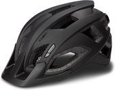 CUBE Fietshelm MTB Pathos - Helm voor racefiets - Crosscountry-mountainbikehelm - Geïntegreerd insectennetje - Met zonneklep - Zwart - XL (59-64)