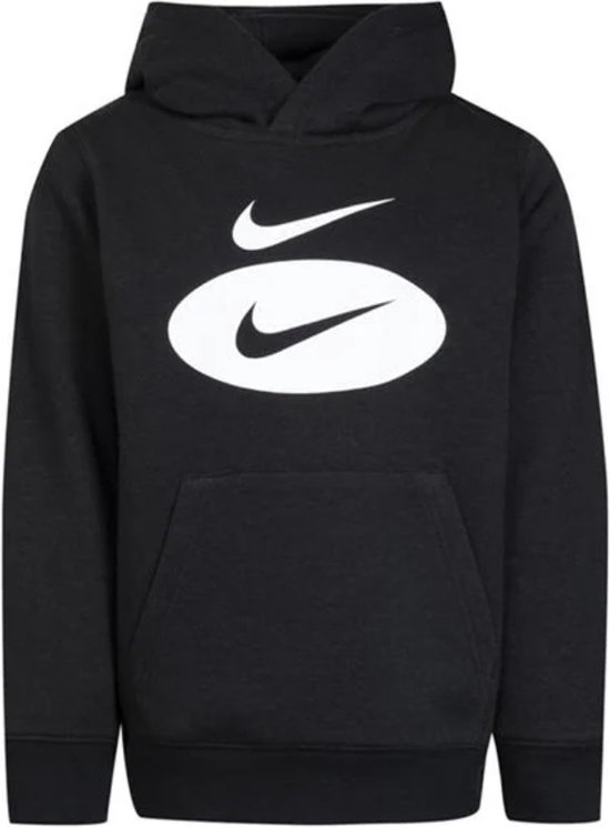Nike hoodie Swoosh zwart maat 110-116 (5-6 jaar)