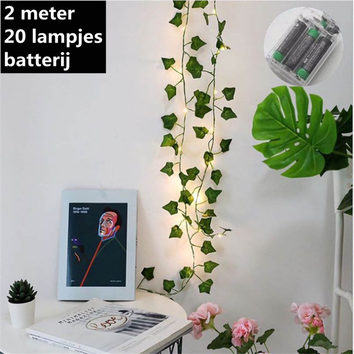 Guirlande Lumineuse Solaire LED TDR Feuille d'Érable Bicolore 2 Mètres 20  Lumières