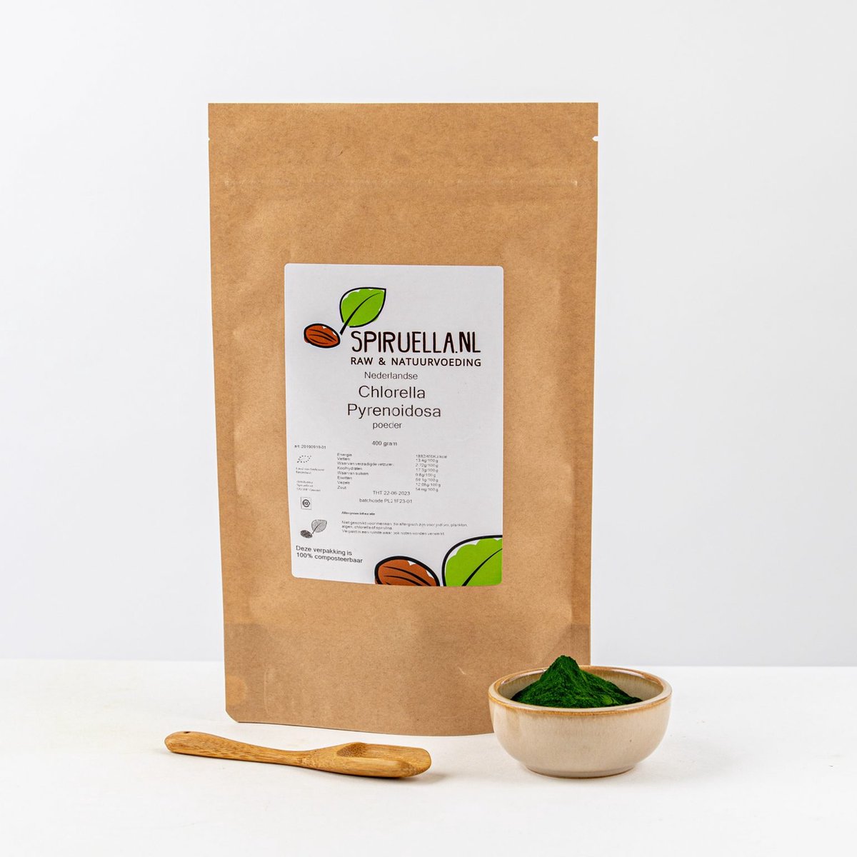 Goedkoopste Chlorella Pyrenoidosa poeder (Spiruella) 250 gram