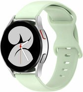 By Qubix 22mm - Solid color sportband - Groen - Huawei Watch GT 2 - GT 3 - GT 4 (46mm) - Huawei Watch GT 2 Pro - GT 3 Pro (46mm)