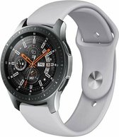 By Qubix 22mm - Rubberen sportband - Grijs - Huawei Watch GT 2 - GT 3 - GT 4 (46mm) - Huawei Watch GT 2 Pro - GT 3 Pro (46mm)