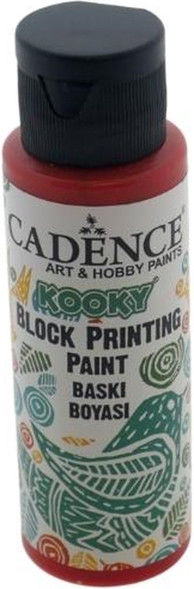 Cadence Kooky Linoverf 70 ml Rood
