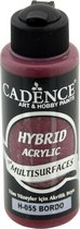 Acrylverf - Multisurface Paint - Bordeaux - Cadence Hybrid - 120 ml