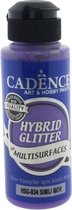 Cadence Hybrid Acrylverf Glitter 120 ml Purple