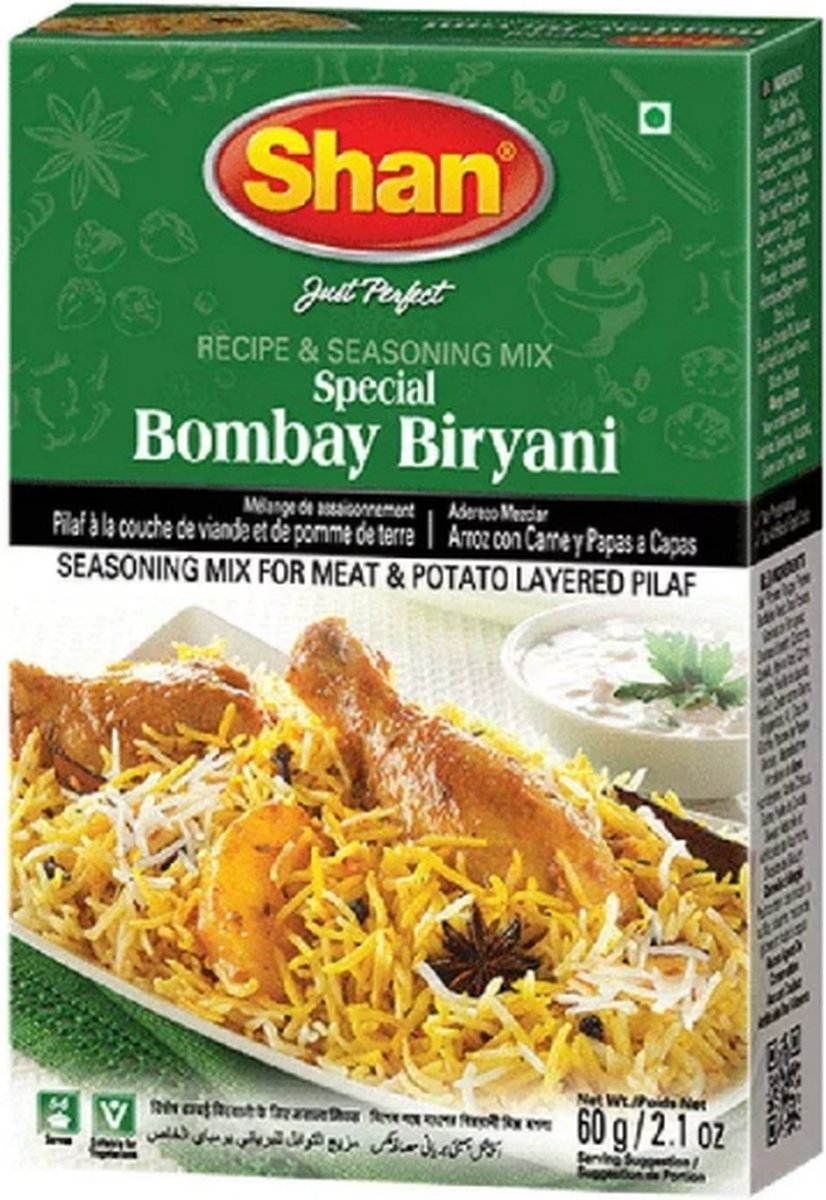 Goedkoopste Shan Bombay Biryani (60g