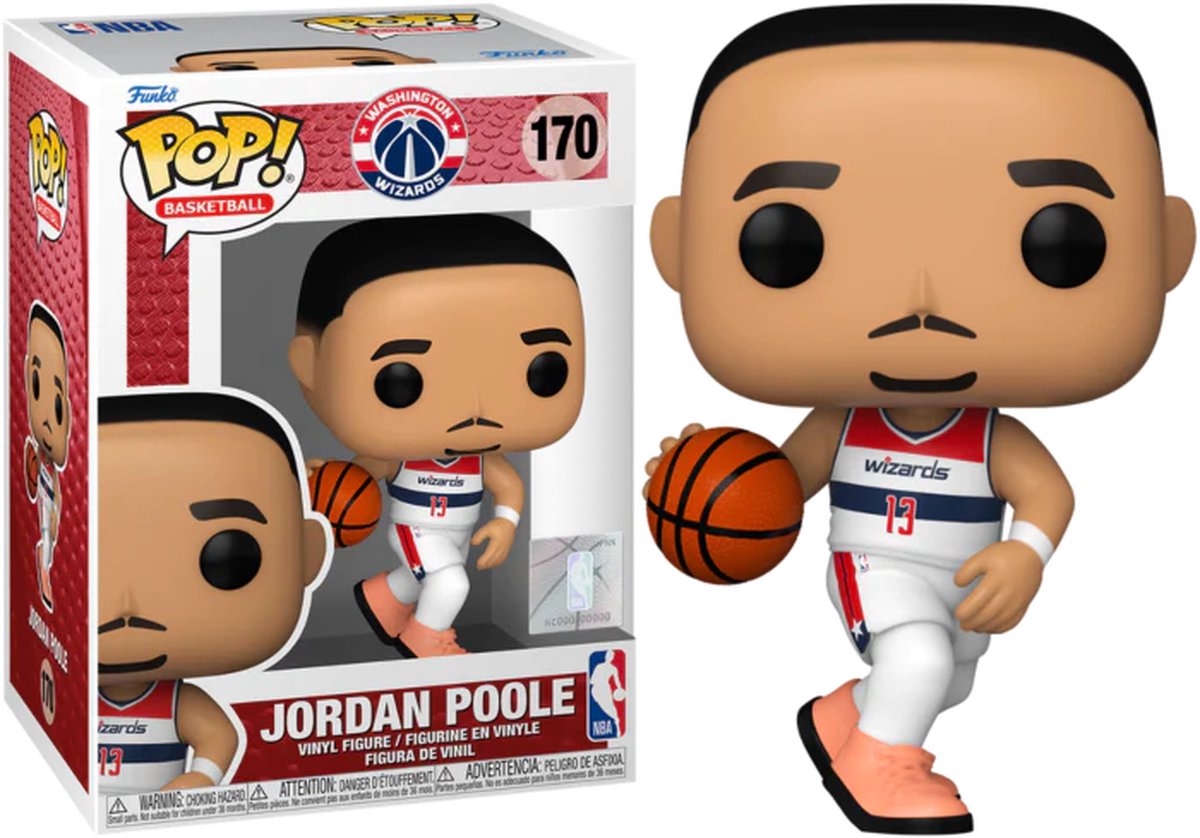 Funko Pop! Jordan Poole Washington Wizards #170