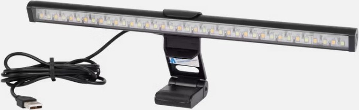 USB Monitor Lamp - Dimbaar - 3 Lichtmodi - 5W - 200 Lumen | Monitor Licht - Bureaulamp - Bureaulicht - Kantoor - School