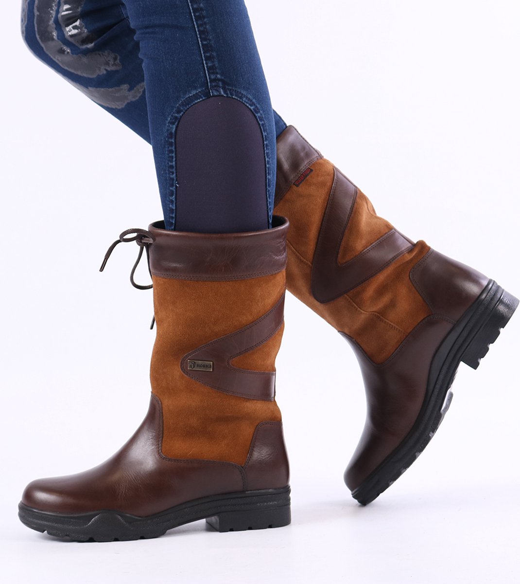Horka Outdoorlaarzen Greenwich Kort Unisex Bruin