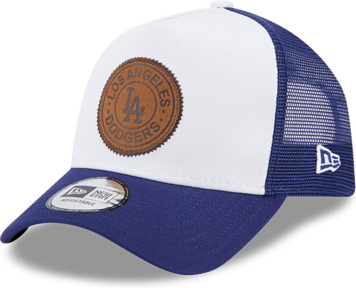 LA Dodgers Team Script Blue Trucker Cap