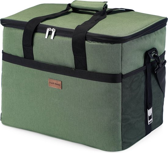 Sac isotherme Packaway à 4 couches - Sac à lunch 40 litres - Vert