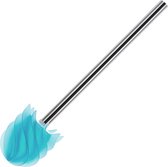 Loomaid Silicone Toilet Brush with Lotus Effect Hygienic Stainless Steel Replacement Toilet Brush