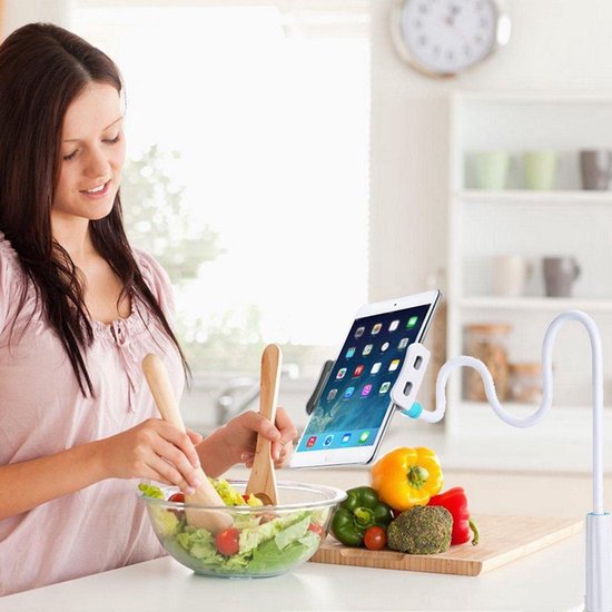 Flexibele Lazy Stand Tablet Stand Beugel Autonachtkastje Werkt met alle tablets kopen vanaf een prijs van 6.09