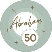Abraham 50 Goud - 8 stuks