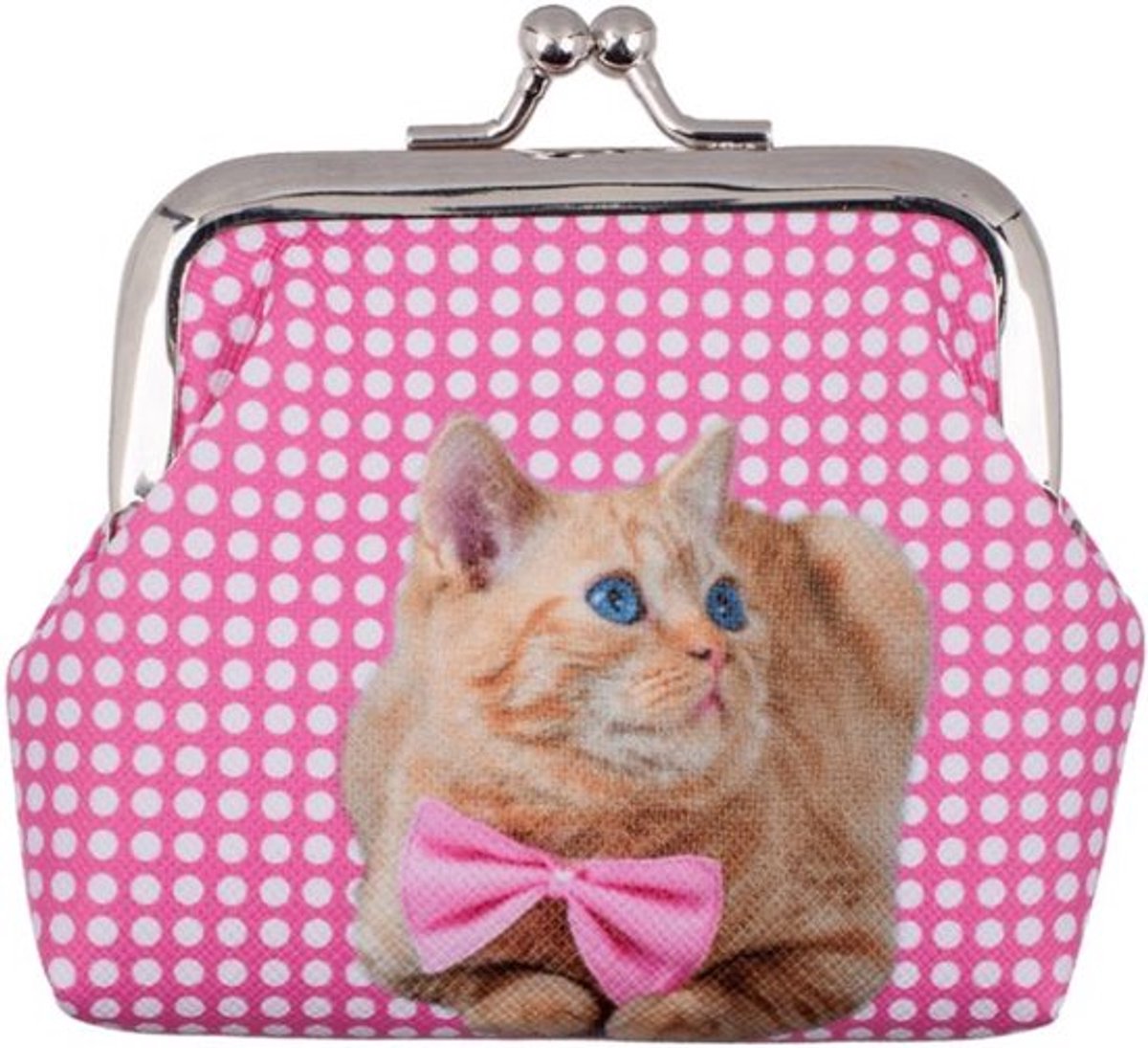 portemonnee Kat Poes Roze kinderen PVC