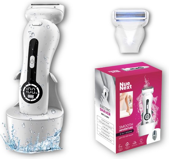 3 in 1 Ladyshave Voor Vrouwen Gezicht - Oksels - Benen - Bikinilijn - Scheerapparaat Vrouw - Haarverwijderaar - Trimmer Vrouw - Ladyshaves Bikini - Oplaadbaar