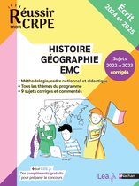 Réussir CRPE - Histoire Géographie EMC - Écrit 2024 et 2025