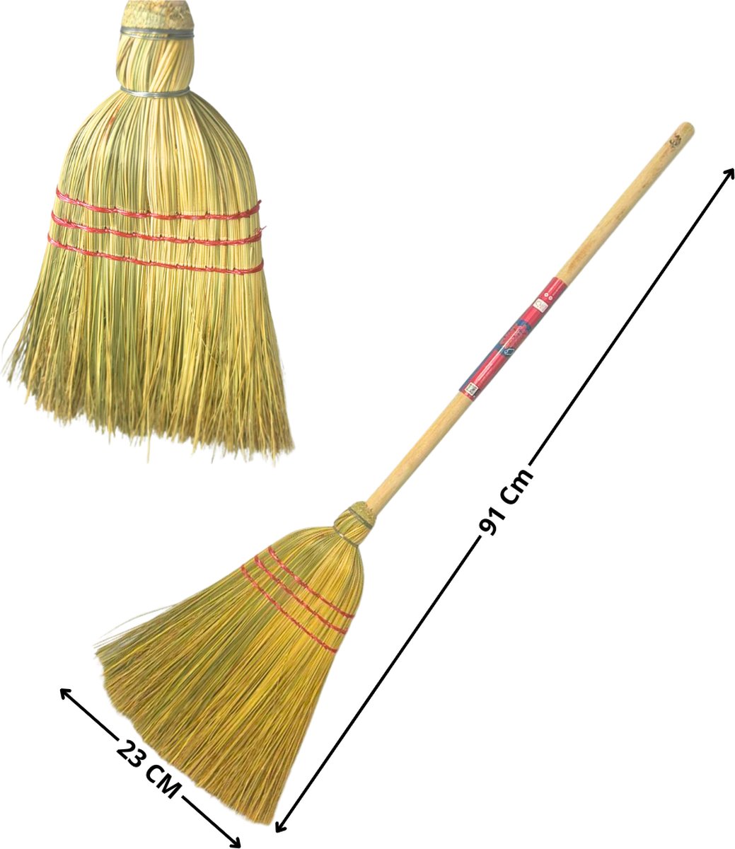 Goedkoopste Synx Tools kinder mixstrobezem - bezems - kinder bezem - bezem kind - speelgoed bezem - Lengte 91cm