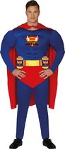 Guirca - Superhero Fanatical Zuipman Costume - bleu, rouge - Taille 52-54 - Déguisements - Déguisements