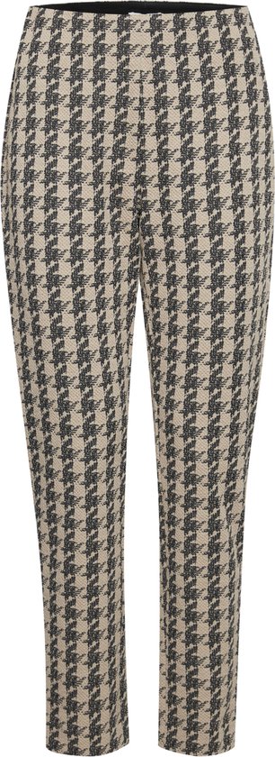 Ichi IHKATE HOUNDSTOOTH PA Dames Broek - Maat L