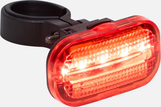 Benson | Fietslamp | Fiets Achterlicht / staartreflector - voor fiets - LED - universeel - batterijachterlicht met reflector — afbeelding 2