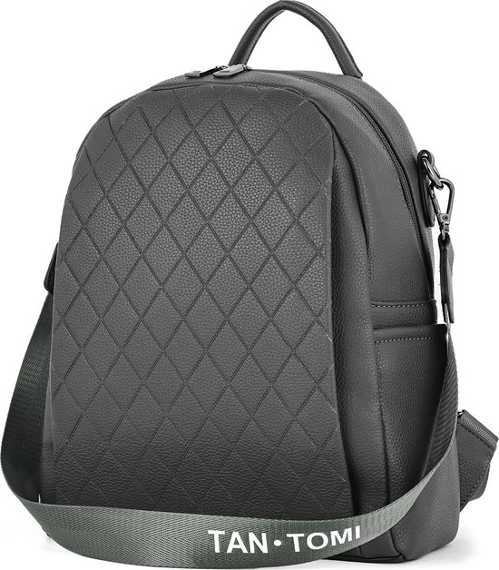 Miss Lulu Vrouwen Mode Rugzak PU Lederen Rugzak Tas Meisjes Causale Dagrugzakken Mini Schoudertas Anti-Diefstal Waterdichte Rugzakken voor Dames & Meisjes, Beige & Bruin, Small