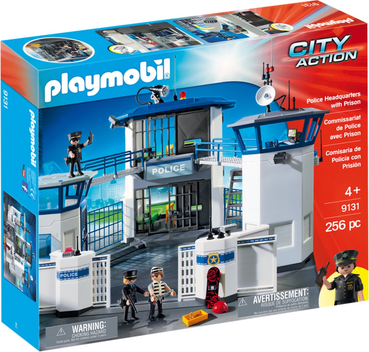 Playmobil City Action 9131 Commissariat de police avec prison