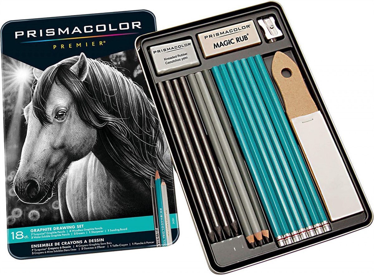 Prismacolor Premier Graphite Drawing Set 18-delig