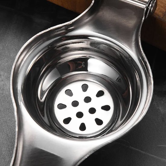 Igoods Citruspers - Limoenpers - Handmatige Citroenpers - RVS - Zilver van Merkloos — afbeelding 4