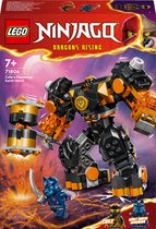 LEGO NINJAGO Le robot terrestre élémentaire de Cole - 71806