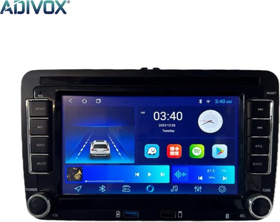 Autoradio GPS pour VW Seat & Skoda 7 , Carplay