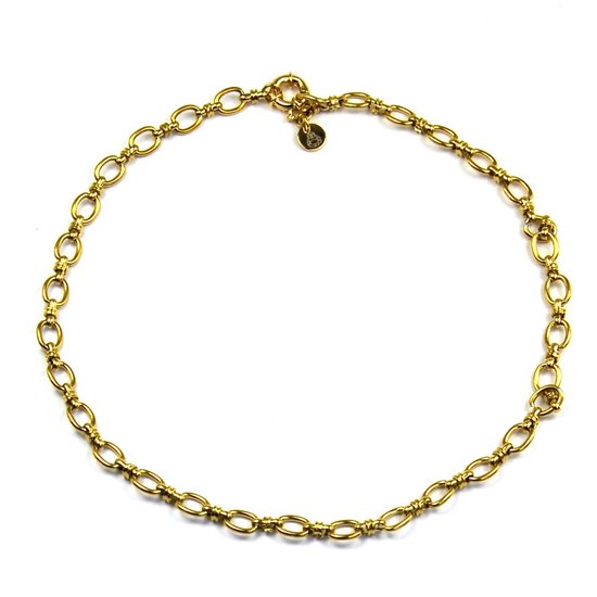Ketting Luxury Paris Chain Goud | 18 karaat gouden plating | Staal - 42 cm | Buddha Ibiza