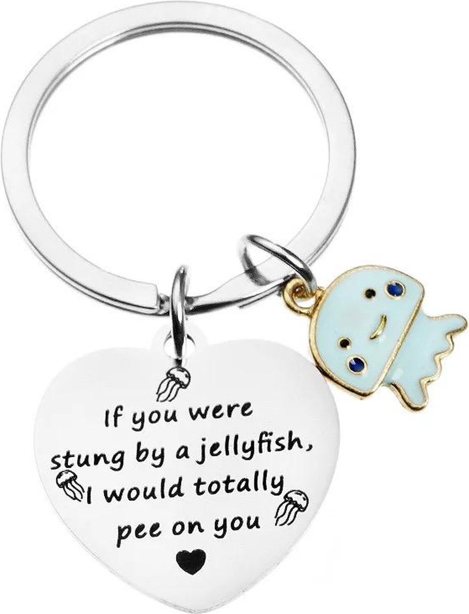 Nina's Giftshop® Grappige Sleutelhanger - Liefde Cadeau voor Hem & Haar - Valentijn Cadeau - Verjaardag - Kerstcadeau