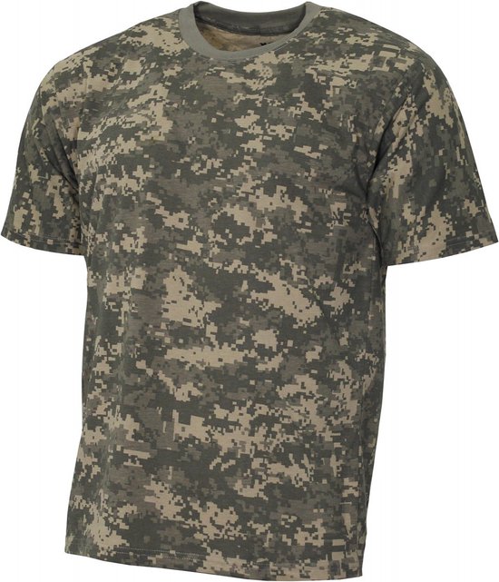 MFH US T-shirt "Streetstyle" - Outdoorshirt - AT Digital camouflage - 145 g/m² - MAAT XXL