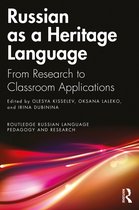Routledge Russian Language Pedagogy and Research- Russian as a Heritage Language