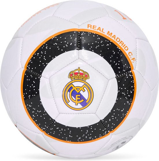 Ballon de Football Real Madrid Blanc : : Sports et Loisirs