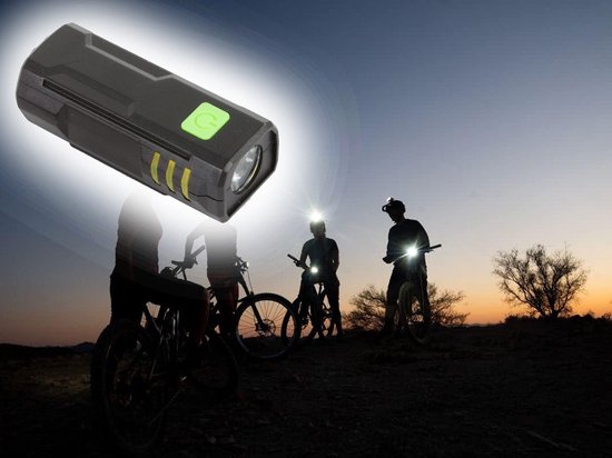 Fietsverlichtingsset Voorlicht en Achterlicht LED koplamp Fietsverlichting — afbeelding 3
