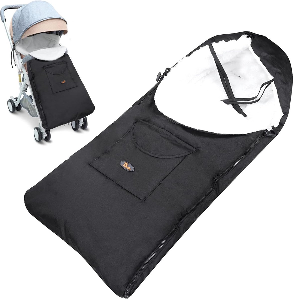 Chancelière d'hiver pour poussette, chancelière universelle pour Bébé , sac  d'hiver