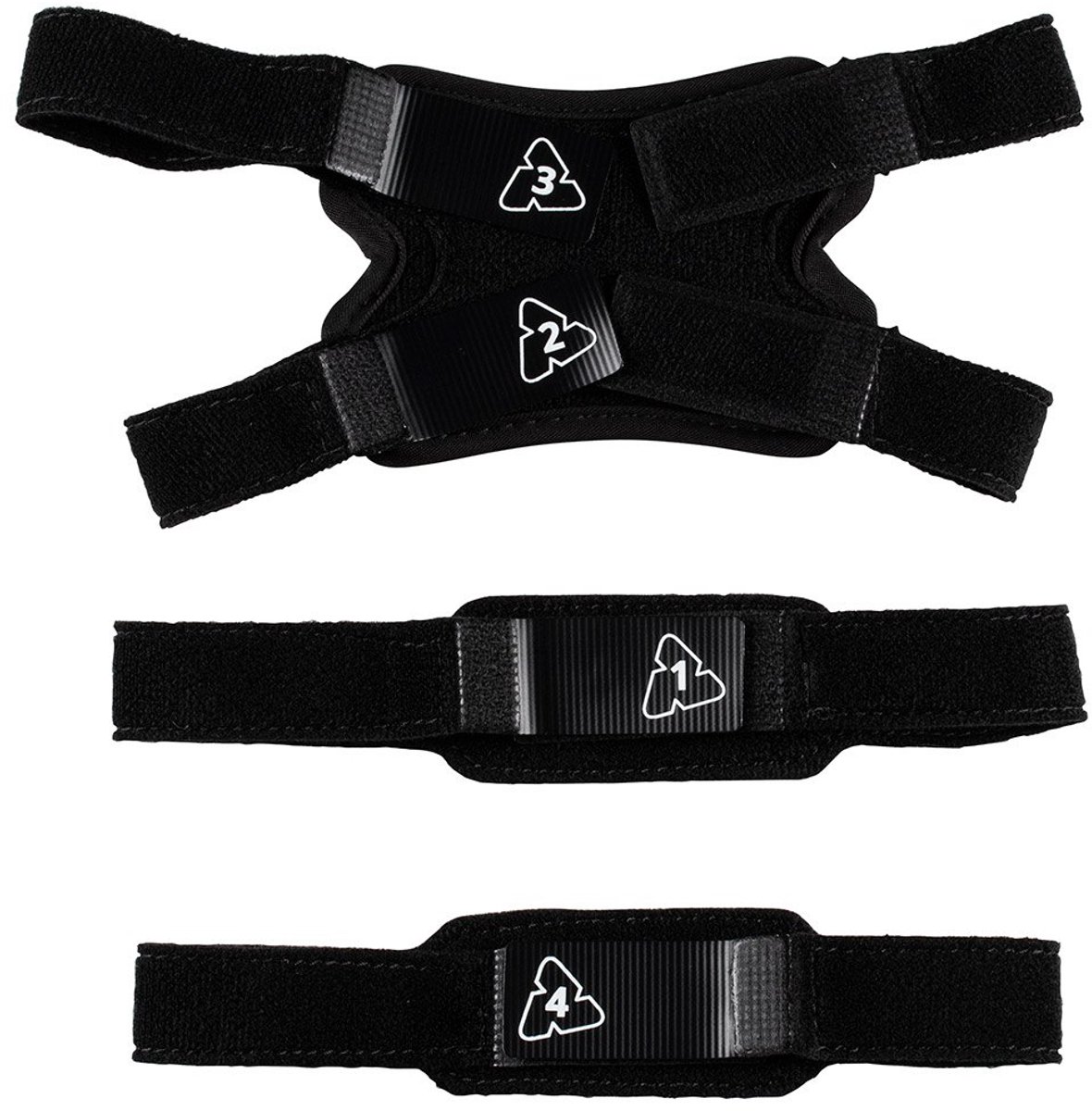 Leatt C-frame Junior Riemset Zwart