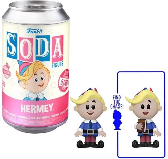 Funko Soda: Bumble Di Rudolph La Renna Dal Naso Rosso – Figura In Lattina 10,8 Cm