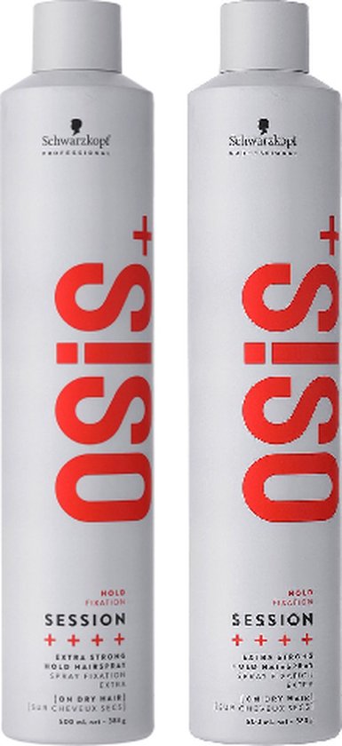 Schwarzkopf Professional OSiS+ Session Hold Spray capillaire - pack duo - 2 x 500 ml