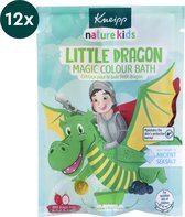 Kneipp Kids Badkristallen - Little Dragon - Badzout - Sachet - Groen water - Grootverpakking - Voordeelverpakking - Vegan - 12x40 gram