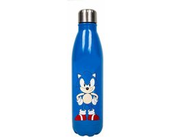 Foto: Sonic the hedgehog metalen waterfles 500ml