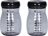 Bol.com We-Too Opbergbakje - 260 ml - 2 Stuks - Black aanbieding