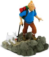 Statue Tintin - Tintin en randonneur (de Rocket à la lune)